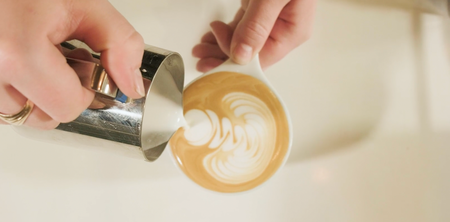 Latte Art Tutorial - How to Pour a Rosetta