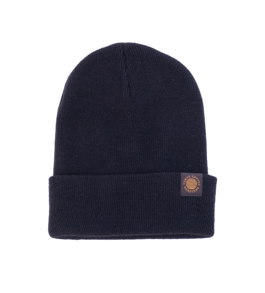 black beanie