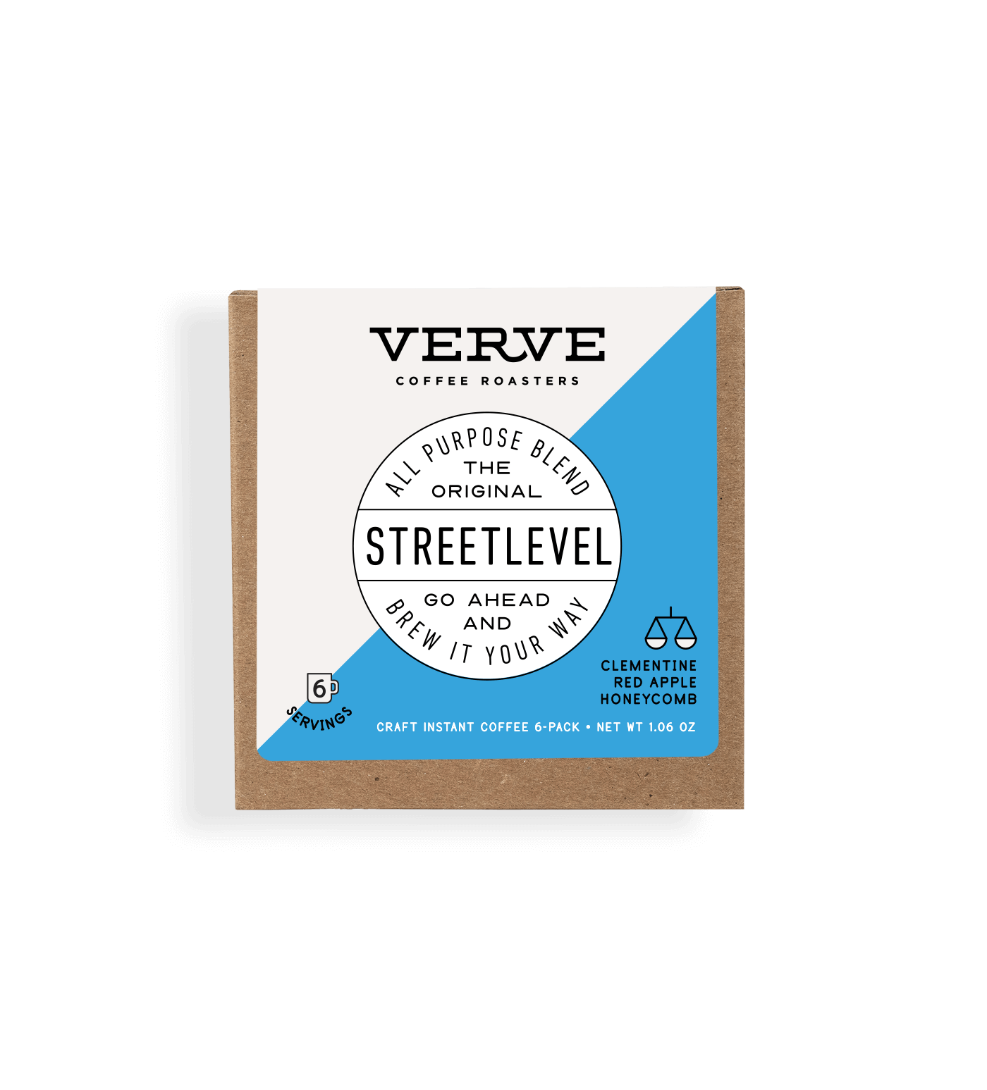 Streetlevel Craft Instant Coffee 6 Pack