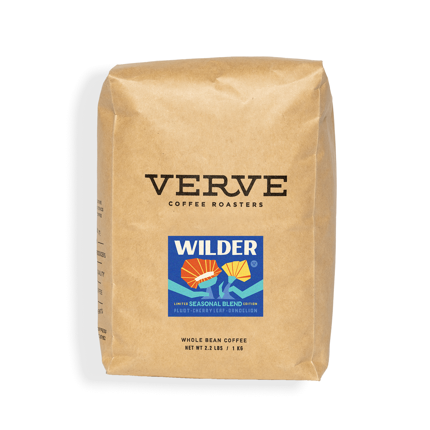 Verve Coffee Roasters - Wilder - Whole Bean Coffee - 2.2 lbs / 1 kg